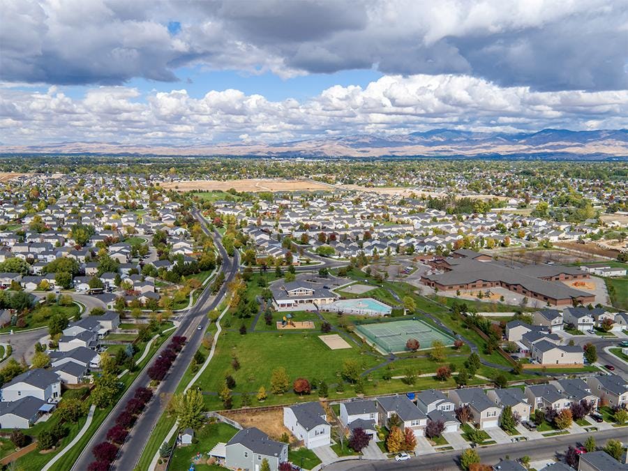 Charter Pointe Boise Idaho New Homes Hubble Homes
